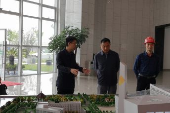 2019年5月19日鞍山市长张兴东一行莅临指导。