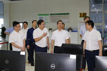 2022年6月21日，陈伟军副市长考察循环生态园（一期）项目